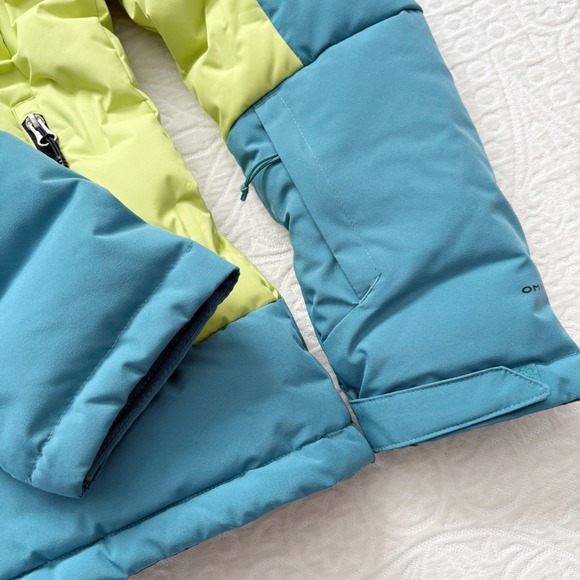 Columbia Women's Wild Card Down-Filled Winter Jacket, Voltage / Canyon Blue - Picture 4 of 7